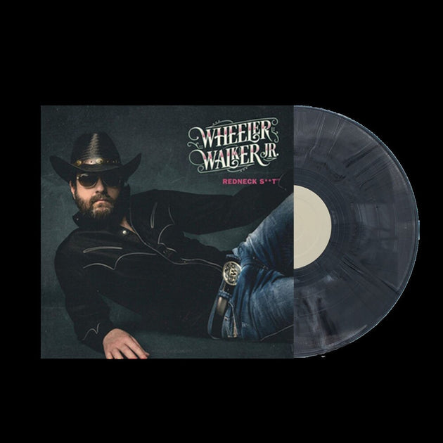 the album cover for Wheeler Walker Jr. - Redneck Shit - Dark Grey Marble [Colored Vinyl] (Gry)