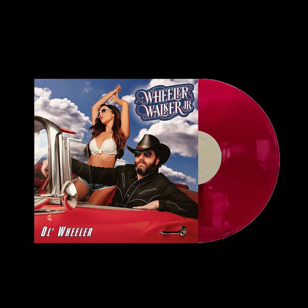 the album cover for Wheeler Walker Jr. - Ol' Wheeler - Cherry Bomb [Colored Vinyl] (Red)