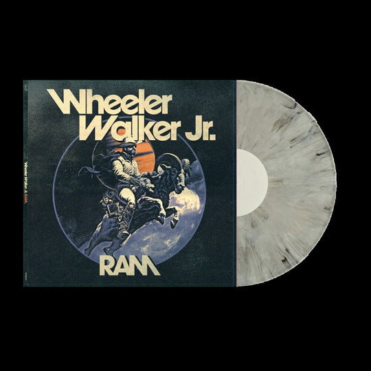 the album cover for Wheeler Walker Jr. - Ram - Grey [Colored Vinyl] (Gry)