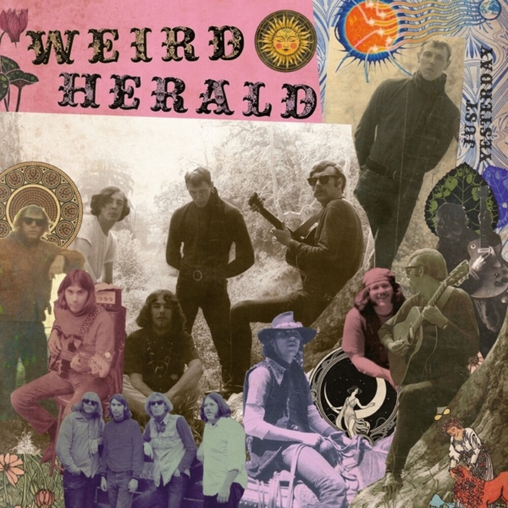the album cover for Weird Herald - Just Yesterday