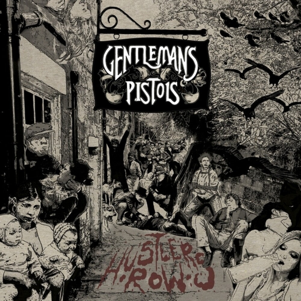 the album cover for Gentlemans Pistols - Hustler's Row [Colored Vinyl] (Grn)