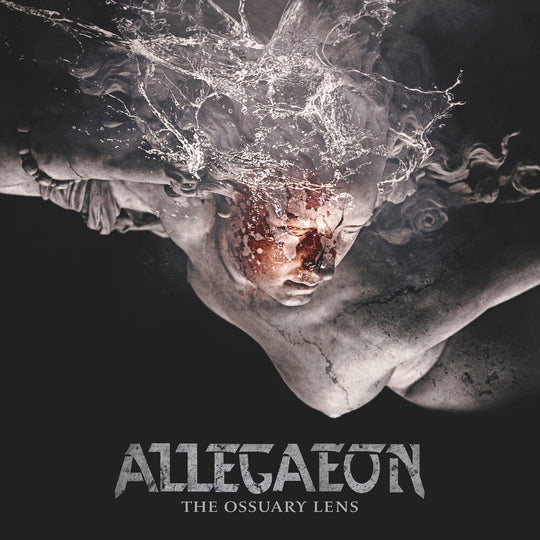 the album cover for Allegaeon - The Ossuary Lens [LP Ossuary Marbled]