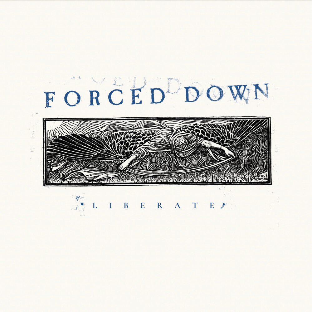 the album cover for Forced Down - Liberate [Clear Vinyl]