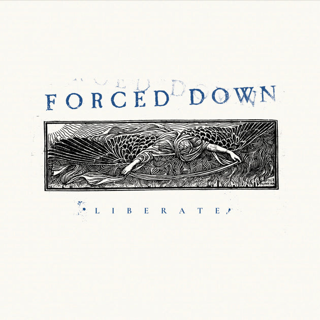 the album cover for Forced Down - Liberate [Clear Vinyl]
