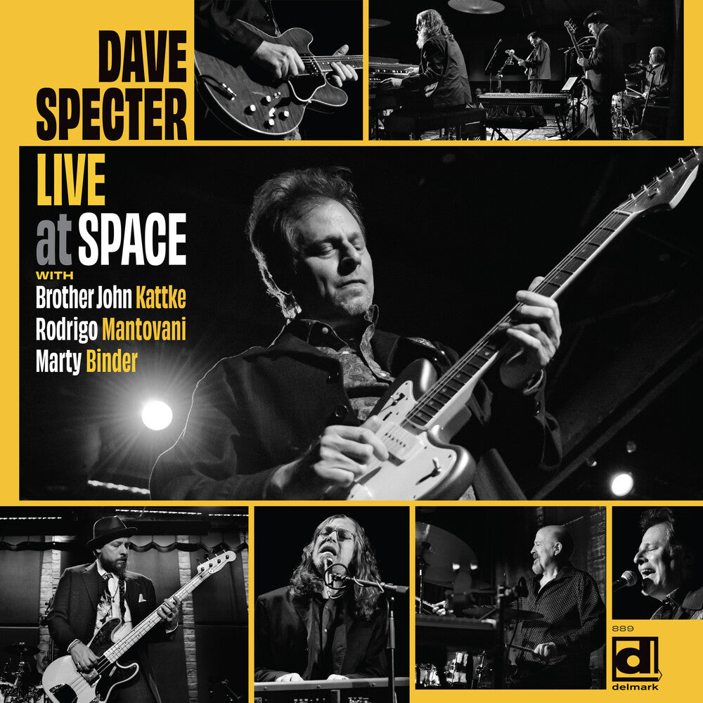 the album cover for Dave Specter - Live At Space Vol. 1