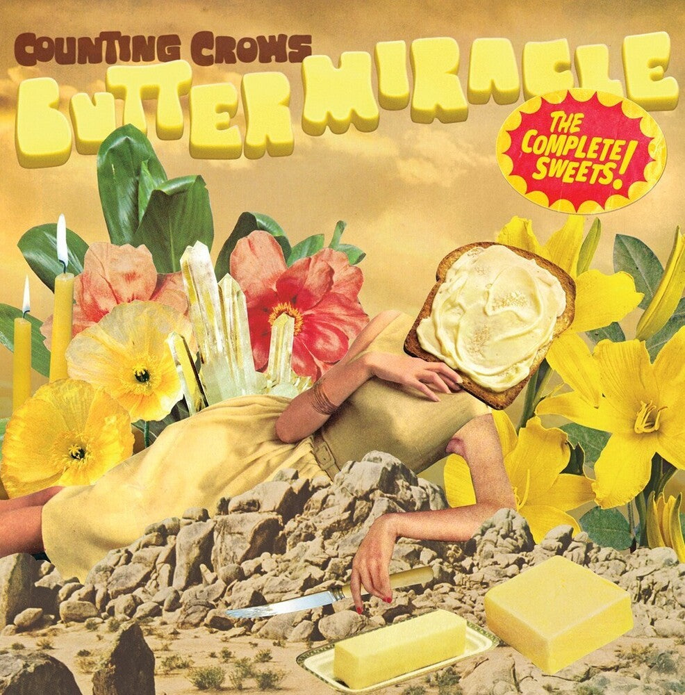 the album cover for Counting Crows - Butter Miracle The Complete Sweets