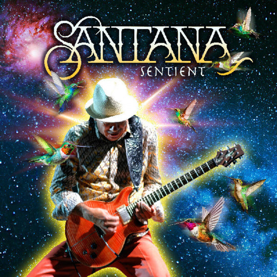 the album cover for Santana - Sentient