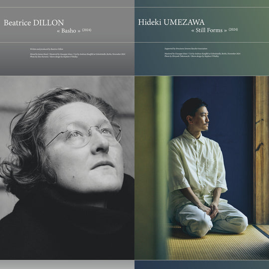 the album cover for Beatrice Dillon  / Umezawa,Hideki - Basho / Still Forms