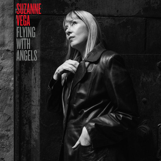 the album cover for Suzanne Vega - Flying With Angels [LP Grey Smoke]