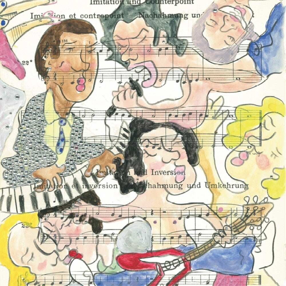 the album cover for Hashirikomis - I Love You! Next To Music (Ofgv)