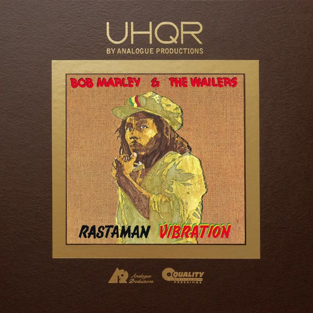 the album cover for Bob Marley  & Wailers - Rastaman Vibration [Limited Edition] [180 Gram]