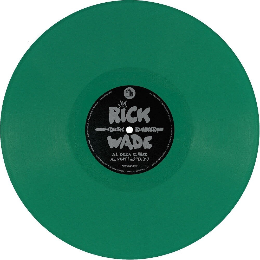 the album cover for Rick Wade - Dusk Runner [Colored Vinyl] (Grn)