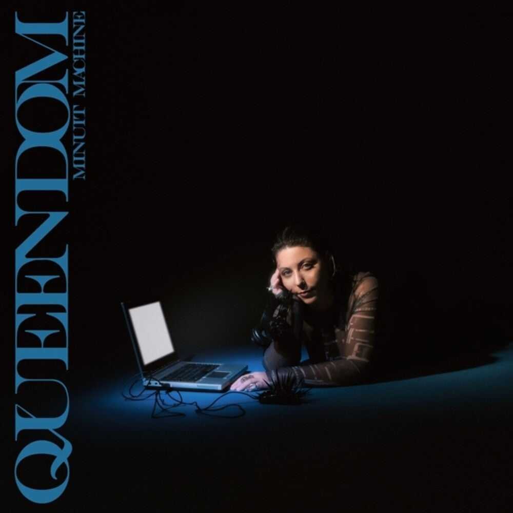 the album cover for Minuit Machine - Queendom (Blue) [Colored Vinyl] [Limited Edition] (Aus)