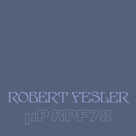 the album cover for Robert Fesler - Up Rpf78