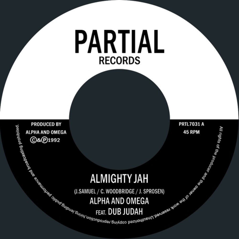 the album cover for Alpha & Omega Meets Dub Judah - Almighty Jah (Ep)
