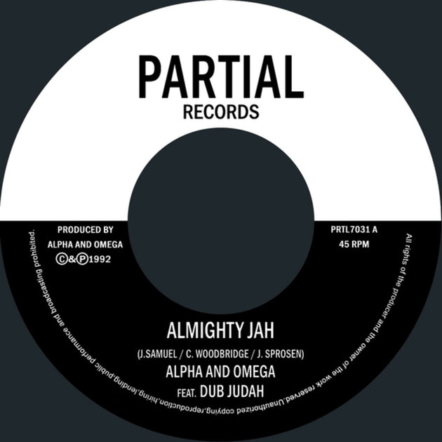 the album cover for Alpha & Omega Meets Dub Judah - Almighty Jah (Ep)