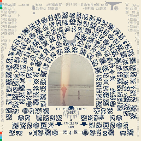 the album cover for Vernon Spring - Under A Familiar Sun