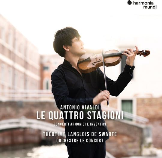 the album cover for Theotime Langlois De Swarte / Le Consort - Vivaldi: Le Quattro Stagioni