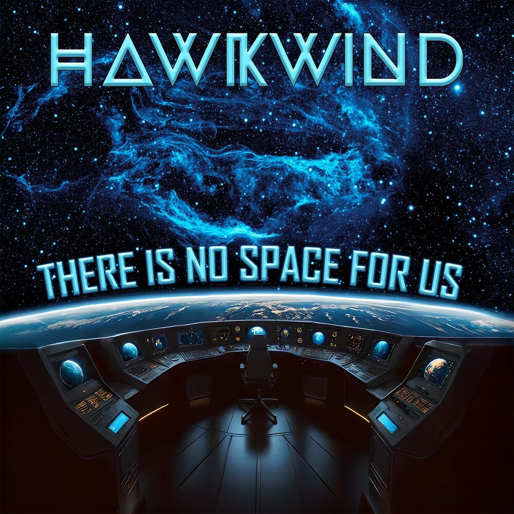 the album cover for Hawkwind - There Is No Space For Us