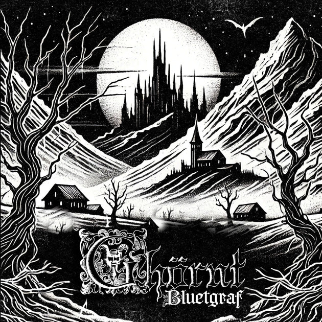 the album cover for Ghornt - Bluetgraf