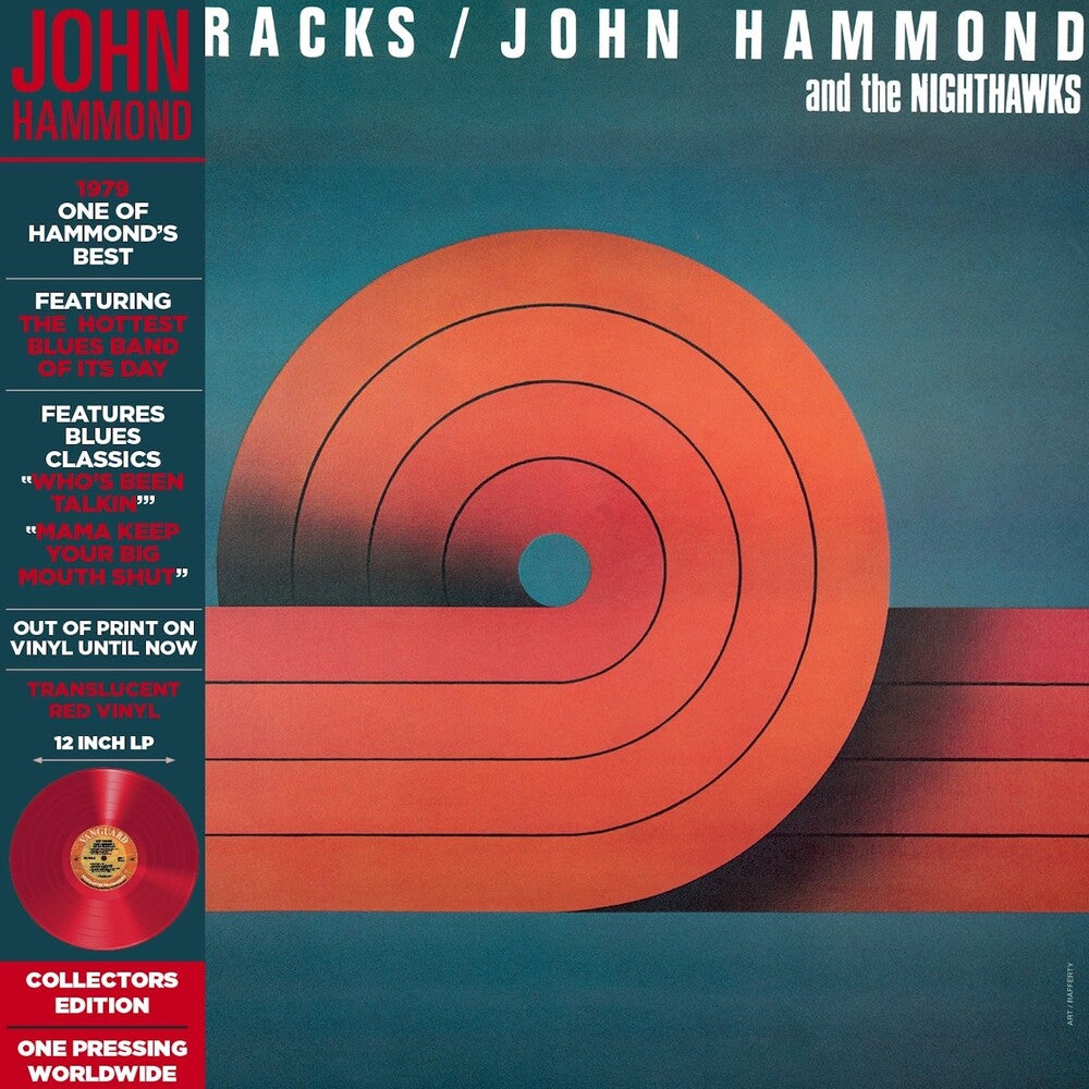 the album cover for Hammond, John & the Nighthawks - Hot Tracks - Red