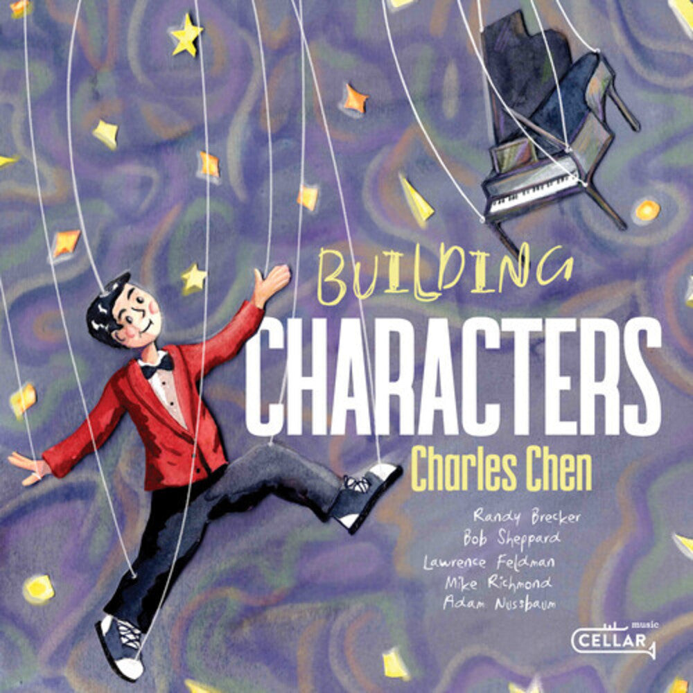 the album cover for Charles Chen - Building Characters