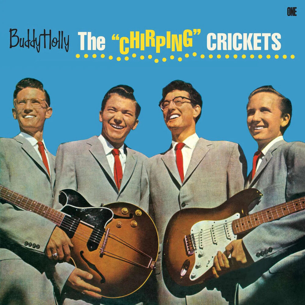 the album cover for Buddy Holly - Chirping Crickets (Bonus Tracks) [Limited Edition] [180 Gram] (Spa)