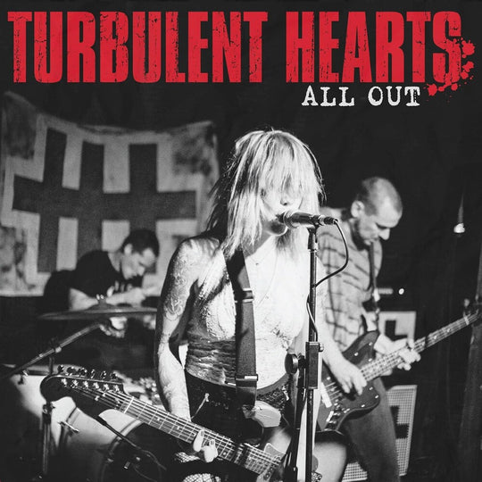 the album cover for Suzi Moon - Turbulent Hearts: All Out