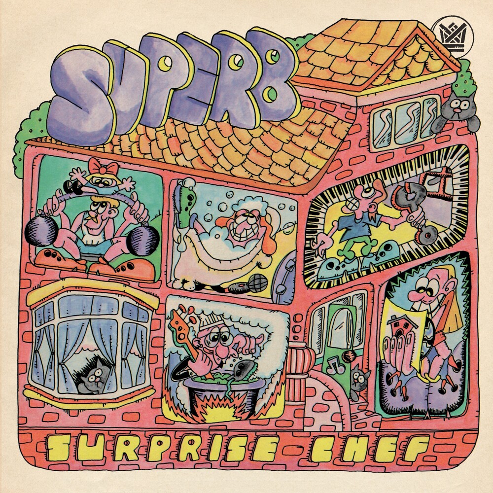 the album cover for Surprise Chef - Superb