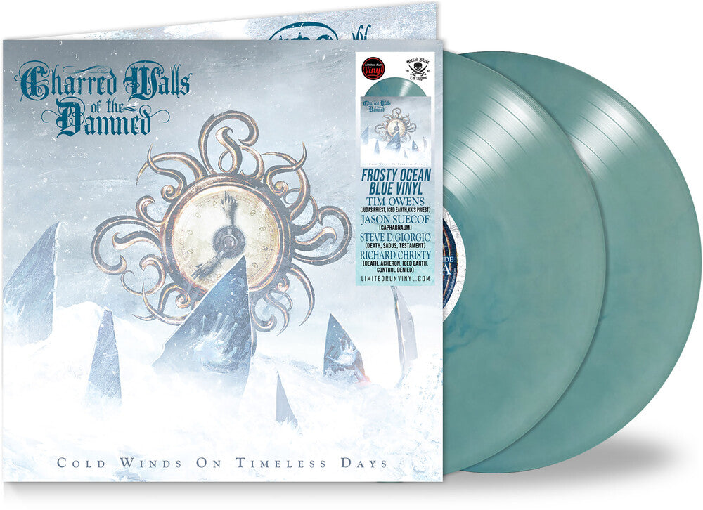 the album cover for Charred Walls Of The Damned - Cold Winds On Timeless Days [Colored Vinyl] (Gate) [Limited Edition]