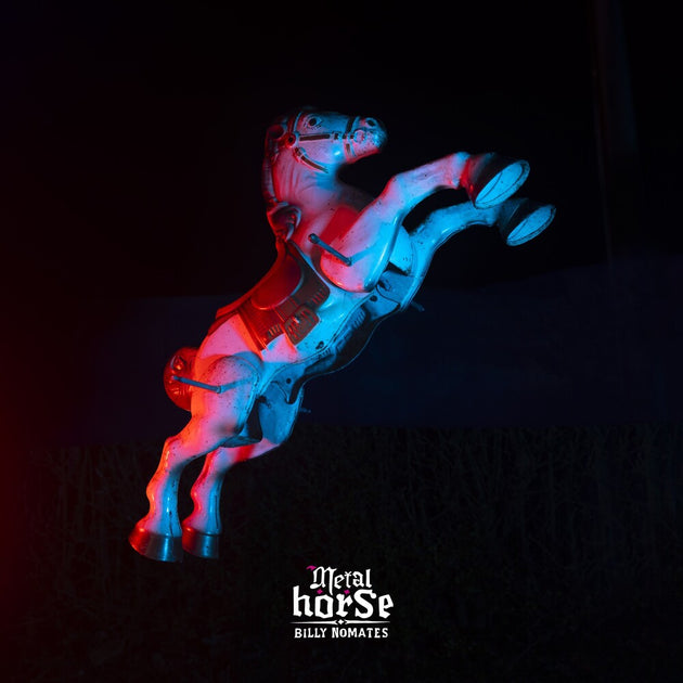 the album cover for Billy Nomates - Metalhorse [Colored Vinyl] (Slv)