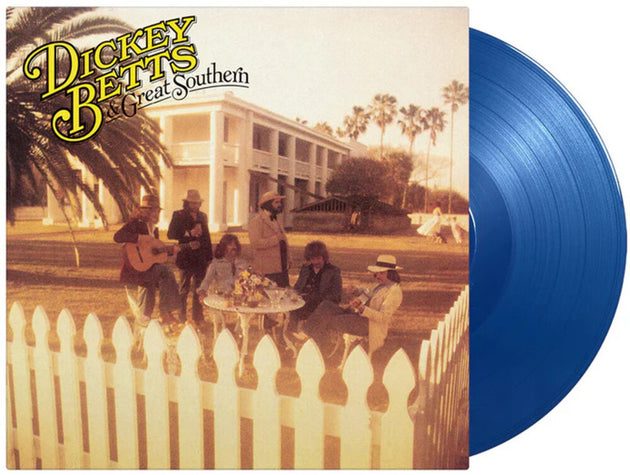 the album cover for Dickey Betts  & Great Southern - Dickey Betts & Great Southern (Blue) [Colored Vinyl] [Limited Edition]
