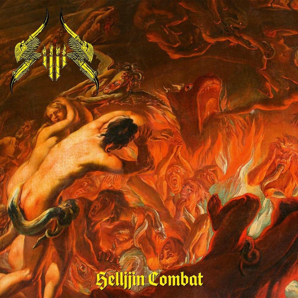 the album cover for Sijjin - Helljjin Combat