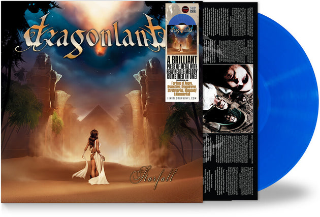 the album cover for Dragonland - Starfall - Blue (Blue) [Colored Vinyl] [Limited Edition]
