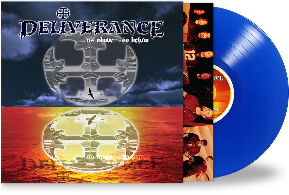 the album cover for Deliverance - As Above So Below - Blue (Blue) [Colored Vinyl] [Limited Edition]