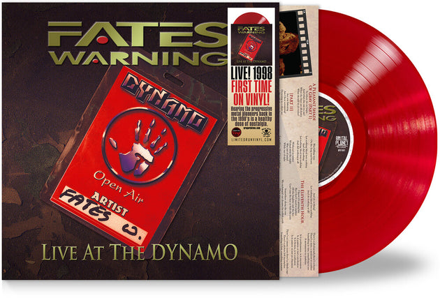 the album cover for Fates Warning - Live At The Dynamo - Crimson Red [Colored Vinyl] [Limited Edition]