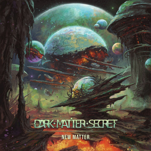 the album cover for Dark Matter Secret - New Matter