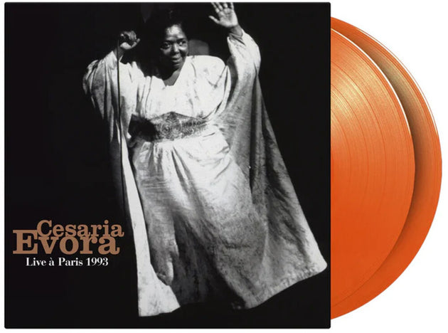 the album cover for Cesaria Evora - Live A Paris 1993 [Colored Vinyl] [Limited Edition] [180 Gram] (Org) (Hol)