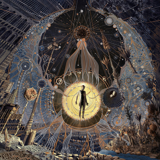 the album cover for And Oceans - Regeneration Itinerary