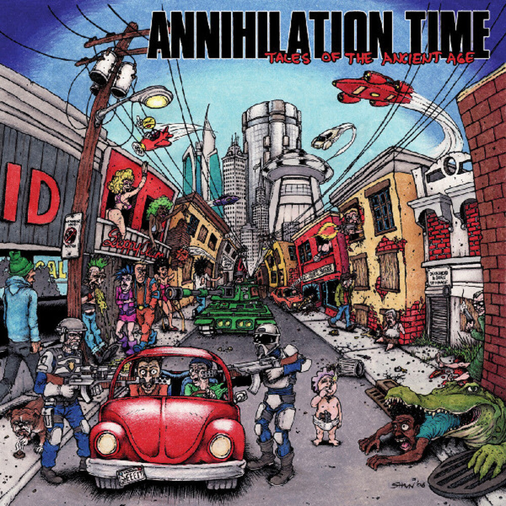 the album cover for ANNIHILATION TIME - Tales of the Ancient Age