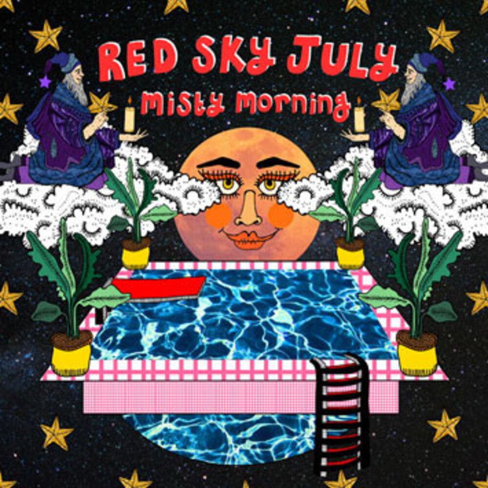 the album cover for Red Sky July - Misty Morning (Uk)