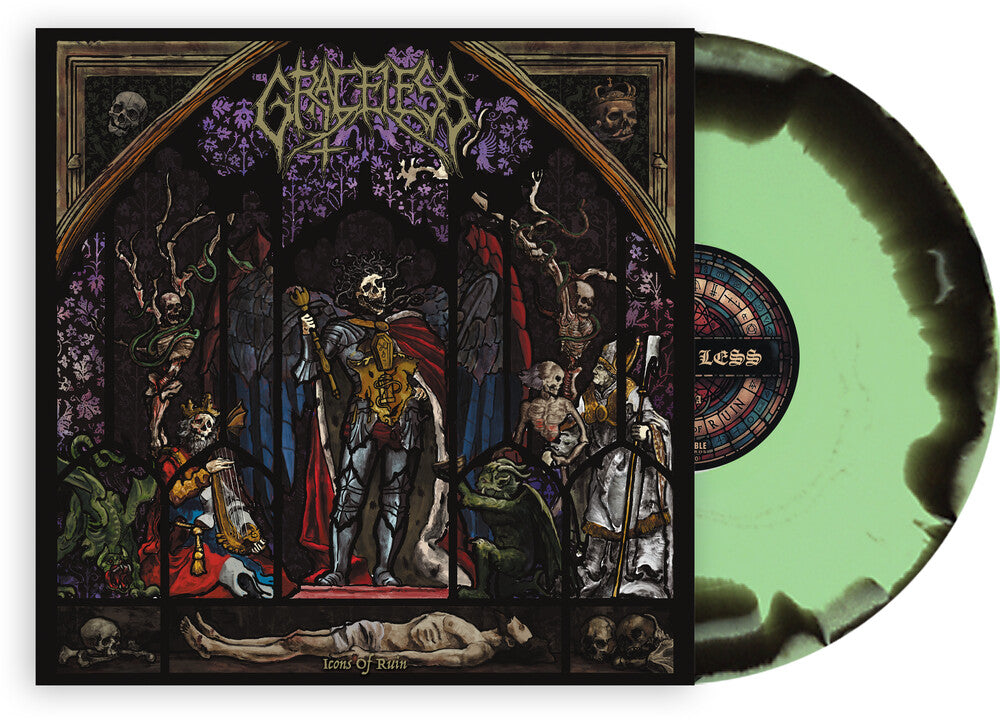 the album cover for Graceless - Icons Of Ruin - Marble [Colored Vinyl] [Limited Edition]