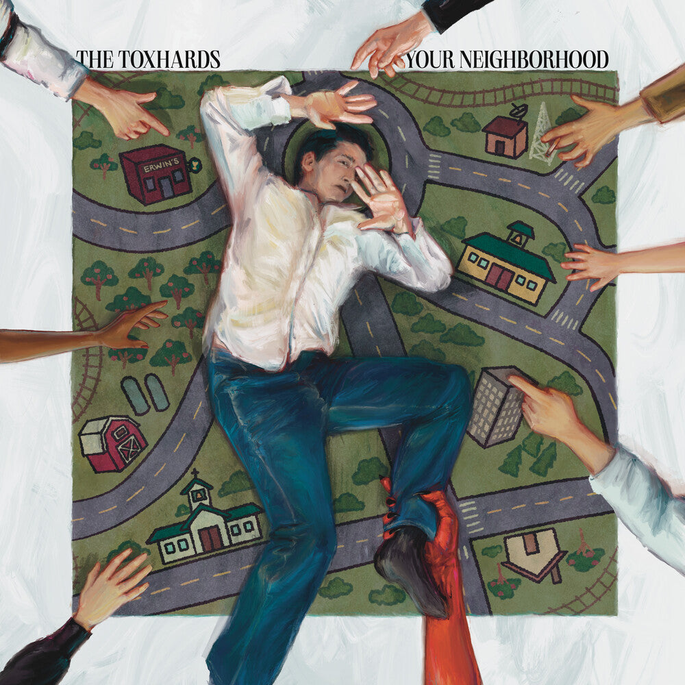 the album cover for Toxhards - Your Neighborhood [Green Colored Vinyl]