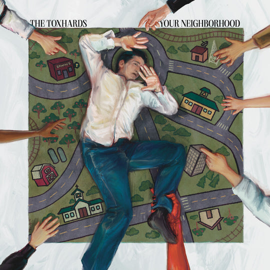 the album cover for Toxhards - Your Neighborhood [Green Colored Vinyl]