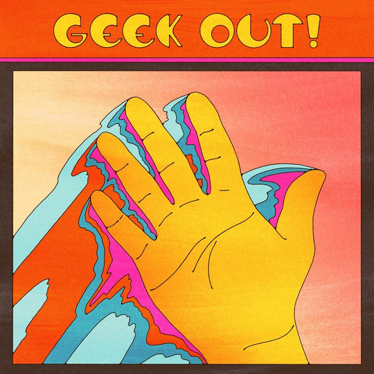 the album cover for Gareth Donkin - Geek Out (With Quickly Quickly & The Breathing