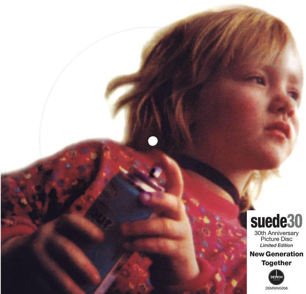 the album cover for Suede - New Generation: 30th Anniversary - Picture Disc 7-Inch Vinyl