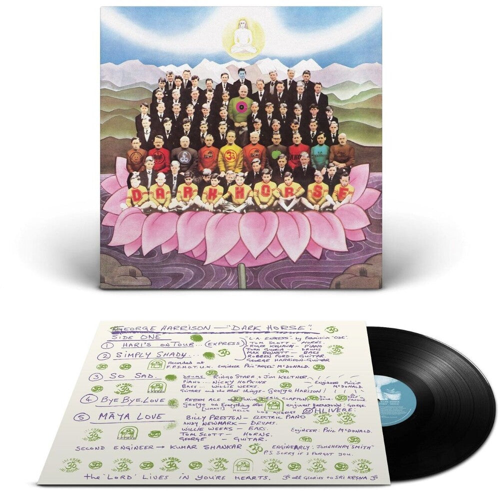 the album cover for George Harrison - Dark Horse [180 Gram]