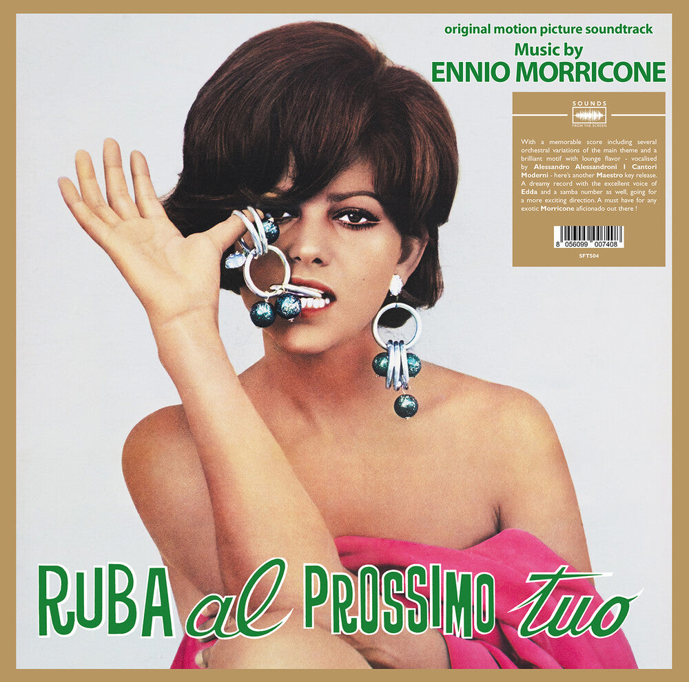 the album cover for Ennio Morricone - Ruba Al Prossimo Tuo