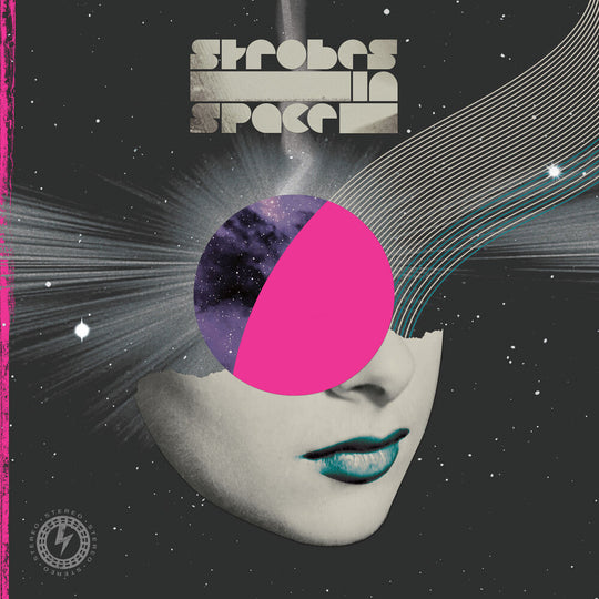 the album cover for Strobes in Space: Indie Sleaze Nu Rave & Future - Strobes In Space: Indie Sleaze Nu Rave & Future Disco 2000-2009 / Various - Colored Vinyl