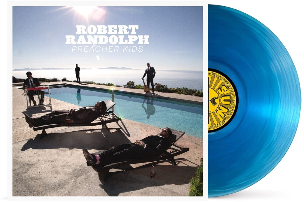 the album cover for Robert Randolph - Preacher Kids [Clear Blue LP]
